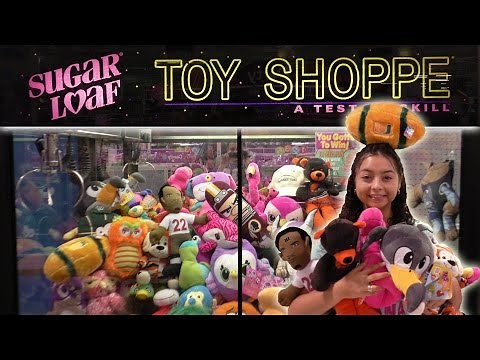 Crystal WRECKING the claw machine - Claw Machine Wins