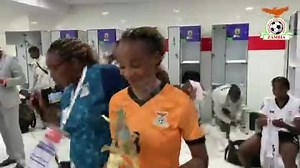30K views · 1.6K reactions | BARBARA EXCITED ABOUT WORLD CUP See the behind scenes after the win against Senegal posted by the Football Association of Zambia. Those that wondered if Barbara was with the team, this confirms it. All the best. | Bwezani With Zambian Football | Facebook