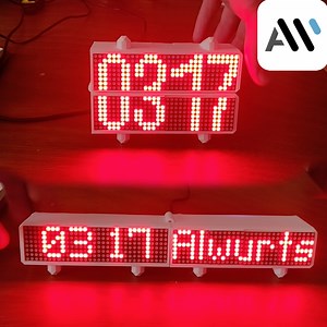 IoT Convertible LED Matrix Clock
