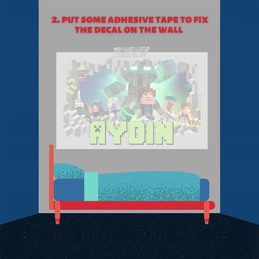 Mario Bros Pack of 4 Stickers Wall Decal Wall Mural Stickers Design Customizable Kids Boys 3D Smash Games Mario Bros - Etsy España