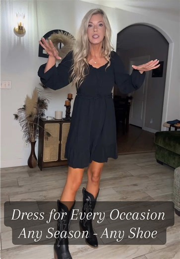 This thin, wrinkle-free dress is unbelievably comfortable — and adorable with those ruffles! It’s got just the right stretch, super flattering fit, and works for any season. From errands ➡️ church ➡️ date night — it’s the dress you’ll keep reaching for! 💃 #TikTokShopBlackFriday #TikTokShopCyberMonday #EverydayStyle #DressObsessed #StyleMadeEasy