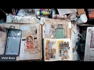 ART with Vickl Live! Introduction to Robyn McClendon May Printables