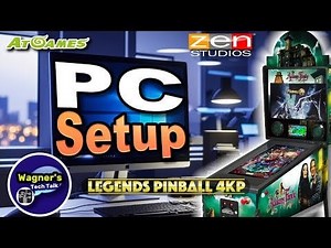 AtGames Legends Pinball 4K OTG PC Setup Guide Pinball M/FX Setup