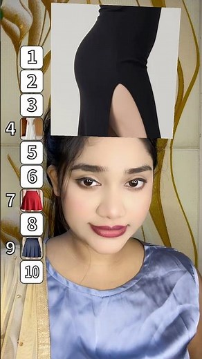 Ranking skat 👗#rubayatrusha #viral #ranking