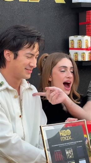 Secret Los Angeles on Instagram: "How many HBO stars does it take to wrap a holiday gift? Heated Rivalry’s Hudson Williams and I Love LA stars Rachel Sennott, True Whittaker, and Jordan Firstnan are currently wrapping gifts for lucky shoppers at Westfield Century City, benefitting No Kid Hungry. Happening right now! #mysecretla #popups #heatedrivalry #ilovela"