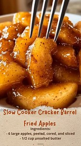 Slow Cooker Cracker Barrel Fried Apples! | Cakecrafted Recipes