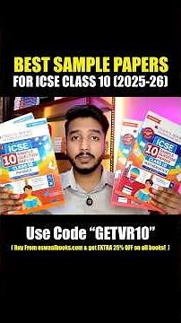 Best Sample Paper Book for ICSE Class 10 2026 | Honest Review + Top Picks