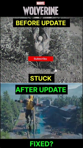 Marvel's Wolverine Devs Actually FIXED This Bug #shorts #wolverine #fix