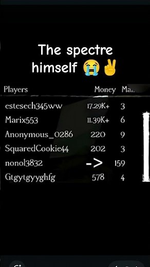 spectre that's the spectre 🥹 #forsaken #roblox