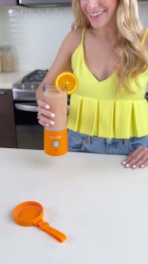 Stress Buster Orange Smoothie BlendJet Recipe