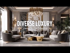Diverse Luxury Interiors Modern Home Decor Ideas & High End Interior Design Inspiration
