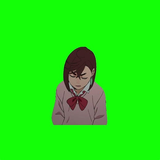 Momo Ayase - no me vuelvas a hablar meme - Green Screen
