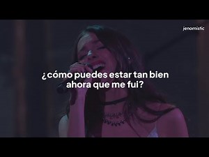 Olivia Rodrigo - drivers license (Live at 64th Annual Grammy Awards) (Sub Español)