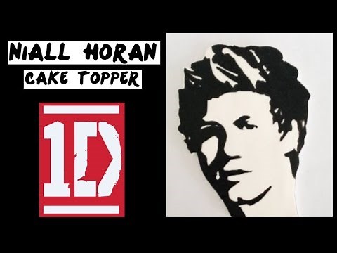 1D Niall Horan Cake Topper! (How to make)
