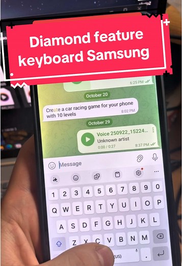 Samsung's Diamond Keyboard Feature Explained