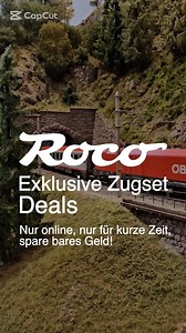 40K views · 682 reactions | Exklusive Zugsets – jetzt im Webshop entdecken! ✨ Entdecke unsere speziellen Kombinationen und spare bares Geld – nur online verfügbar!  Perfekt für Sammler & Modellbahn-Liebhaber! ➡️ Mehr Sets findest du in unserem Webshop | Roco.cc | Facebook