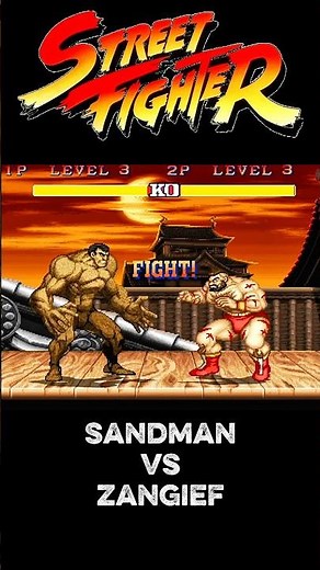 【異種格闘戦 #26】 Sandman vs Zangief | Ultimate Clash #streetfighter