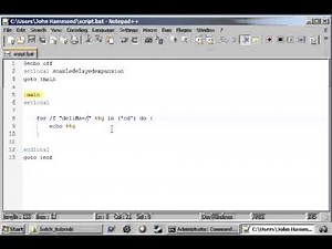 Batch 40 For Command Output