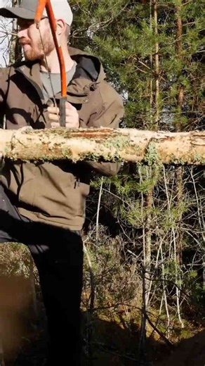 Building a secret dugout shelter with a fireplace inside step by step