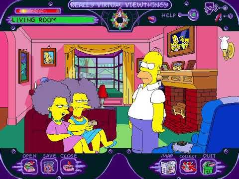 Virtual Springfield gameplay