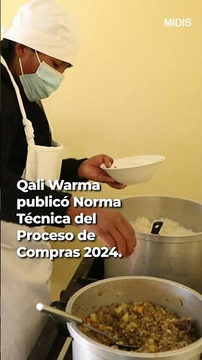 Qali Warma publicó Norma Técnica del Proceso de Compras 2024