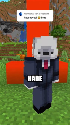 Face Reveal? #minecraft #shorts