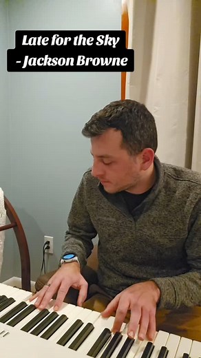 A great Jackson Browne tune and album. #piano #cover #coversong #jacksonbrowne #lateforthesky | Sean Feeney Music