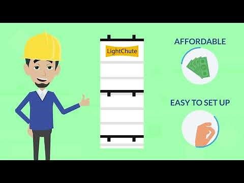 How to Use a Lightweight Construction Trash Chute and Roofing Chute from HodChutes