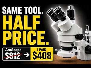 AmScope SM-4TZ-144A vs Generic Trinocular Microscope – Same Machine For Half The Price?