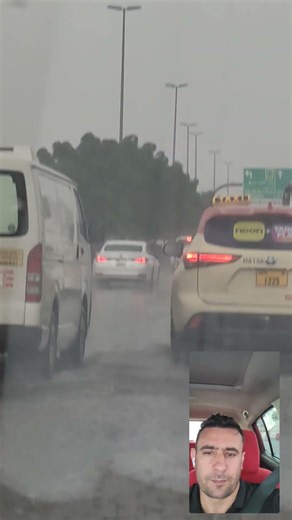 Raining day in Dubai #thetravelchapter #automobile #automobile #lifeisbutadream