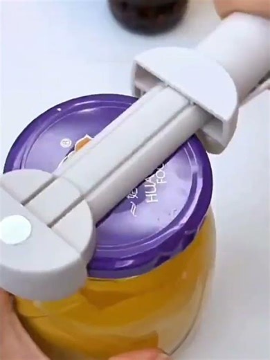 Stop struggling with tight lids. Use this stainless steel jar opener and save time in the kitchen.