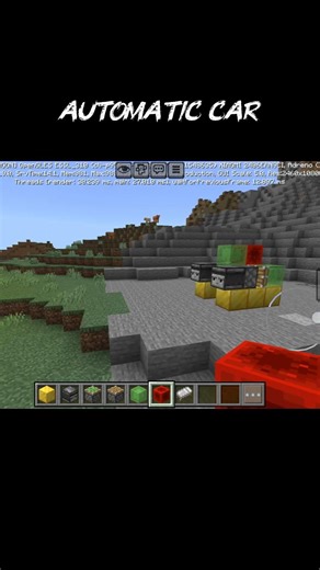 Minecraft #minecraft car automatic#gaming hack #in the popular video#