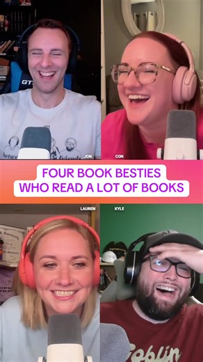 Welcome to Between Pages & Friends! 🩷🧡💙💚 We’re a book club podcast hosted by two book besties, Con and Lauren, who convinced our gamer husbands, Jon and Kyle, to read with us! The four of us get to bring you a fun filled book club style podcast episode every Wednesday! This is a spoiler-free space where we discuss our favorite books together, chapter by chapter. Our typical setup is that two of us are re-readers and two of us are first-time readers, giving you the chance to re-live the serie