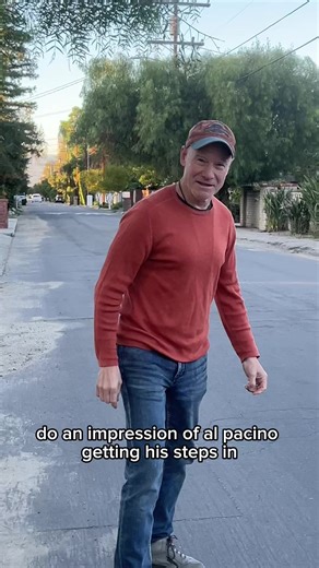 Power walking with Al Pacino | Al Pacino