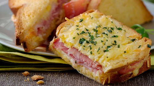 Croque-monsieur au four