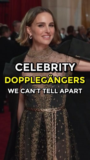 Take a peek at our lineup of celebrity look-alikes and decide if they're twins, mirror images, or just proof that genetics can be wild! #jessicachastain #brycedallashoward #margotrobbie #emmamackey #zooeydeschanel #katyperry #keiraknightley #natalieportman #willferrell #chadsmith #kaiagerber #rachelbilson #jenniferconnelly #demimoore #victoriajustice #ninadobrev #celebritydopplegangers #celebrityfunny #hollywood #hollywoodnews #celebritynews #hollywoodupdates #celebrityupdates | MTN