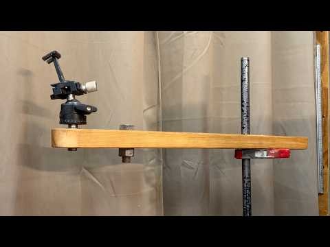 Richard Raffan on his simple camera stand/lathe lamp