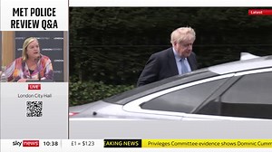 Former Prime Minster Boris Johnson has left his house to travel to the partygate committee hearing this afternoon. The privileges committee hearing will be live on Sky News from 2pm today. Latest: https://trib.al/Rx0iR33 📺 Sky 501, Virgin 602, Freeview 233 and YouTube | Sky News