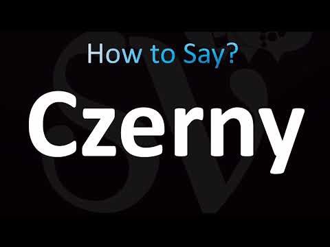 How to Pronounce Czerny (CORRECTLY!)