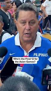 27K views · 369 reactions | Who’s the Final 12 for the Asian Games? Coach Tim: Those who are here are your final 12 plus Ange, Scottie, and Mo. Stanley is 13th man. Players in attendance: C. Newsome J. Perkins J. Aguilar C. Abueva T. Romeo C. Oftana R. Pogoy June Mar Fajardo J. Brownlee Follow #GMASports for more updates on the #AsianGames. #BallForAll | GMA Sports PH | Facebook