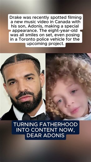 Drake Spotted Filming New Video With Son Adonis