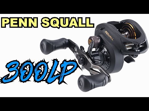 Penn SQL300LP Squall Low Profile Reel Review | J&H Tackle