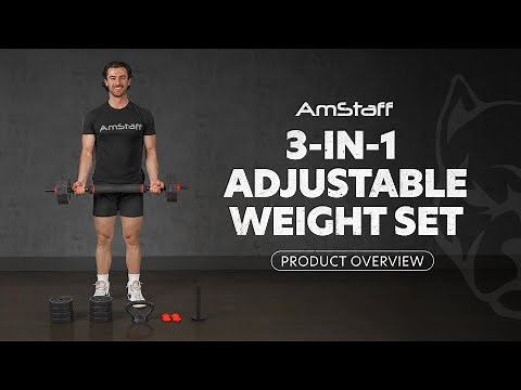 3-in-1 Dumbbell, Barbell & Kettlebell Set – The Ultimate Space-Saving Home Gym Upgrade