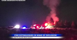 Trailer explosion prompts swift response from Butte-area fire departments