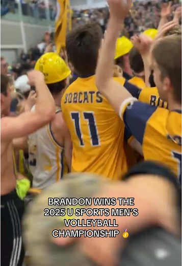 Brandon Wins 2025 U Sports Men's Volleyball Championship
