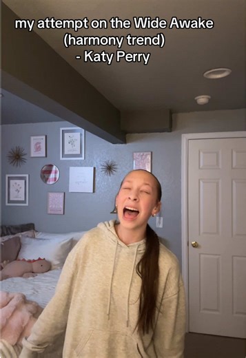 my take on this amazing harmony 🩷 #fyp #wideawake #harmony #singing | Harmony Singing