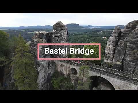 The Bastei Bridge in Germany