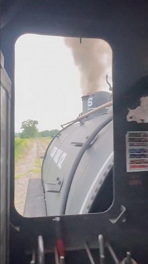 Jeddo Coal Co. #steamengine No. 85 Crew shoveling #coal in the #firebox This #crew was awesome!