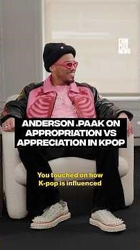 Anderson .Paak on appropriation vs. appreciation in K-pop #complexnews