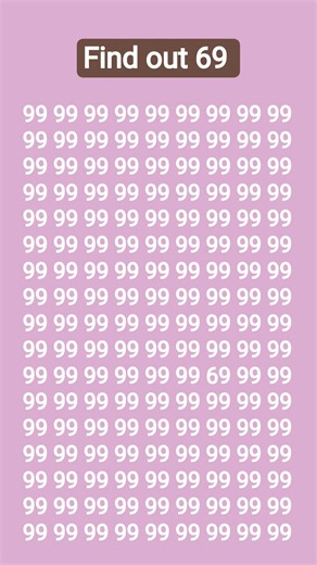 find out the number of 69